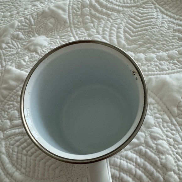 Enamel Atomic Cat Mug  Retro 12oz Vintage Black Cat Coffee Mug Decorative - Picture 9 of 13